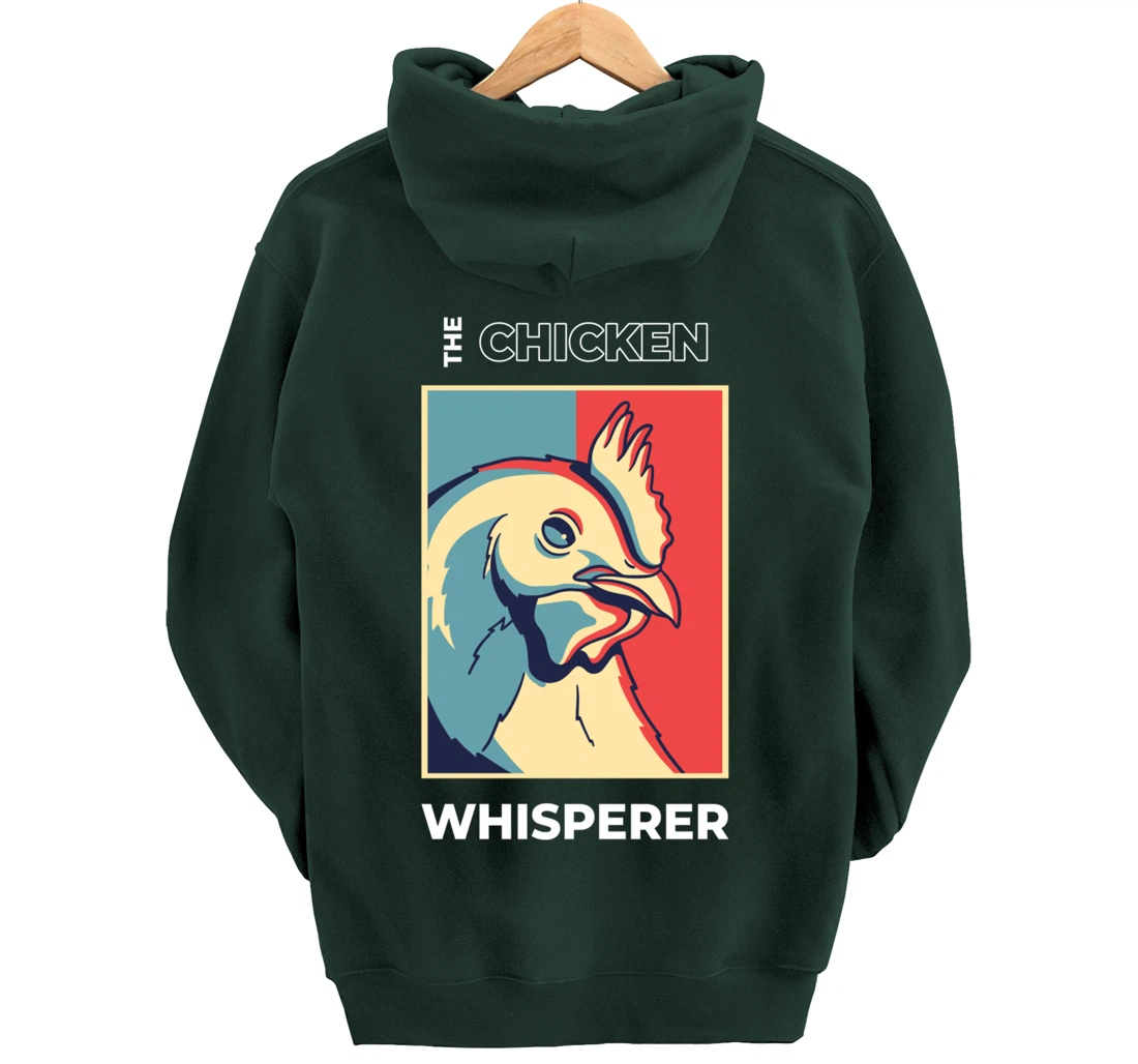 Chicken Whisperer Funny Chicken Farmer Pullover Hoodie