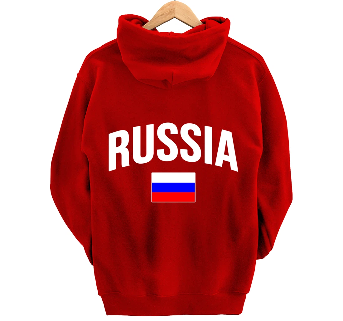 Russia - Flag of Russia - Classic Rossiya Pullover Hoodie