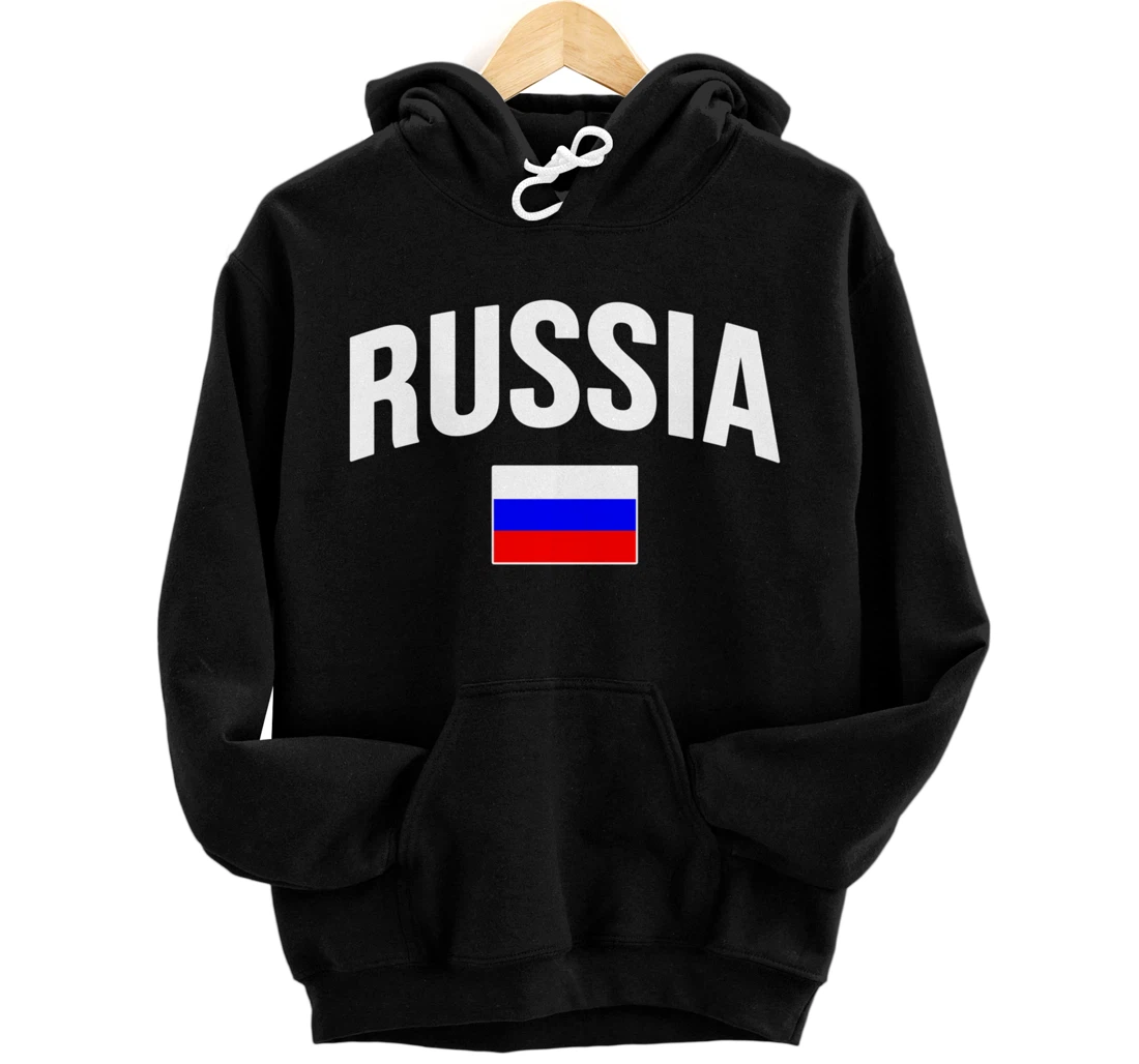 Russia - Flag of Russia - Classic Rossiya Pullover Hoodie