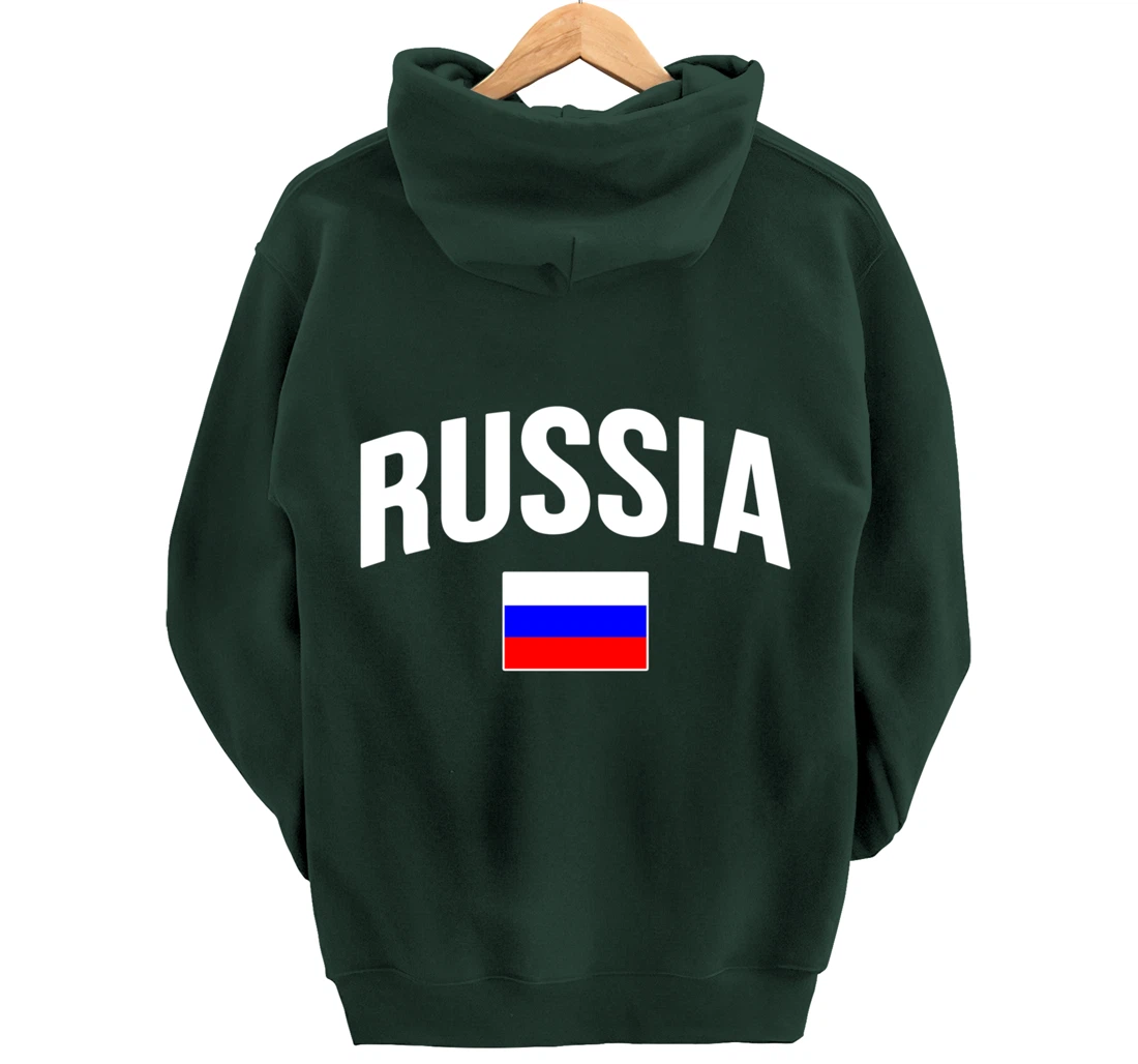 Russia - Flag of Russia - Classic Rossiya Pullover Hoodie