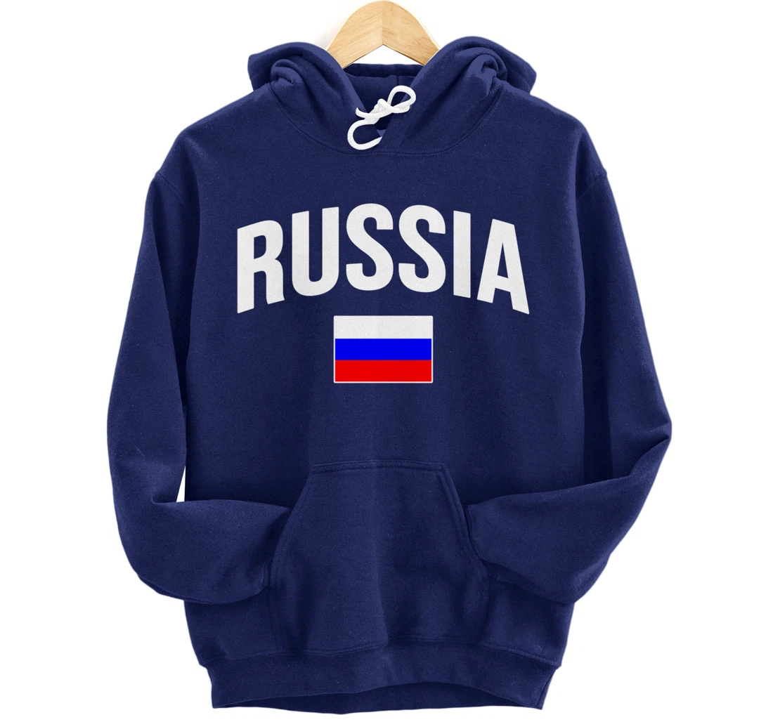 Russia - Flag of Russia - Classic Rossiya Pullover Hoodie