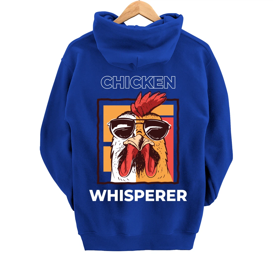 Chicken Whisperer Funny Chicken Farmer Pullover Hoodie
