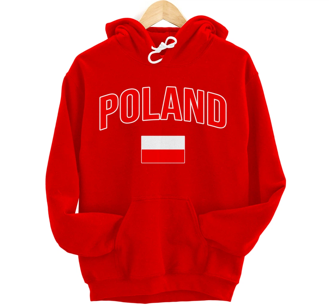 Poland - Flag of Poland - Classic Polska Pullover Hoodie