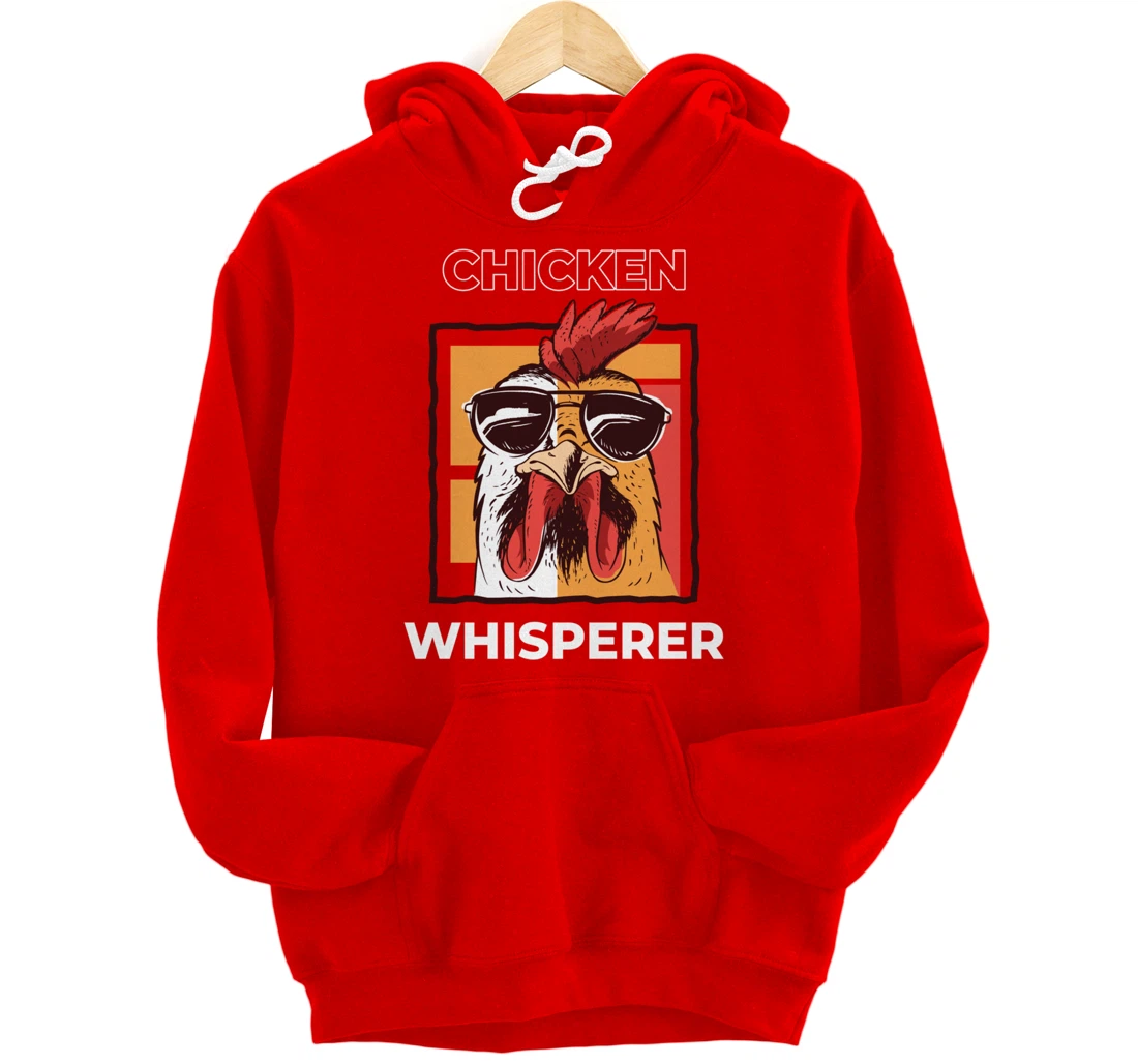 Chicken Whisperer Funny Chicken Farmer Pullover Hoodie