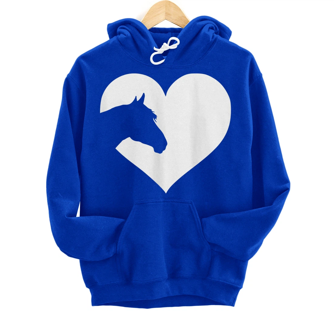 Horse Lover Girl Women Horseback Riding Equestrian Cowgirl Pullover Hoodie