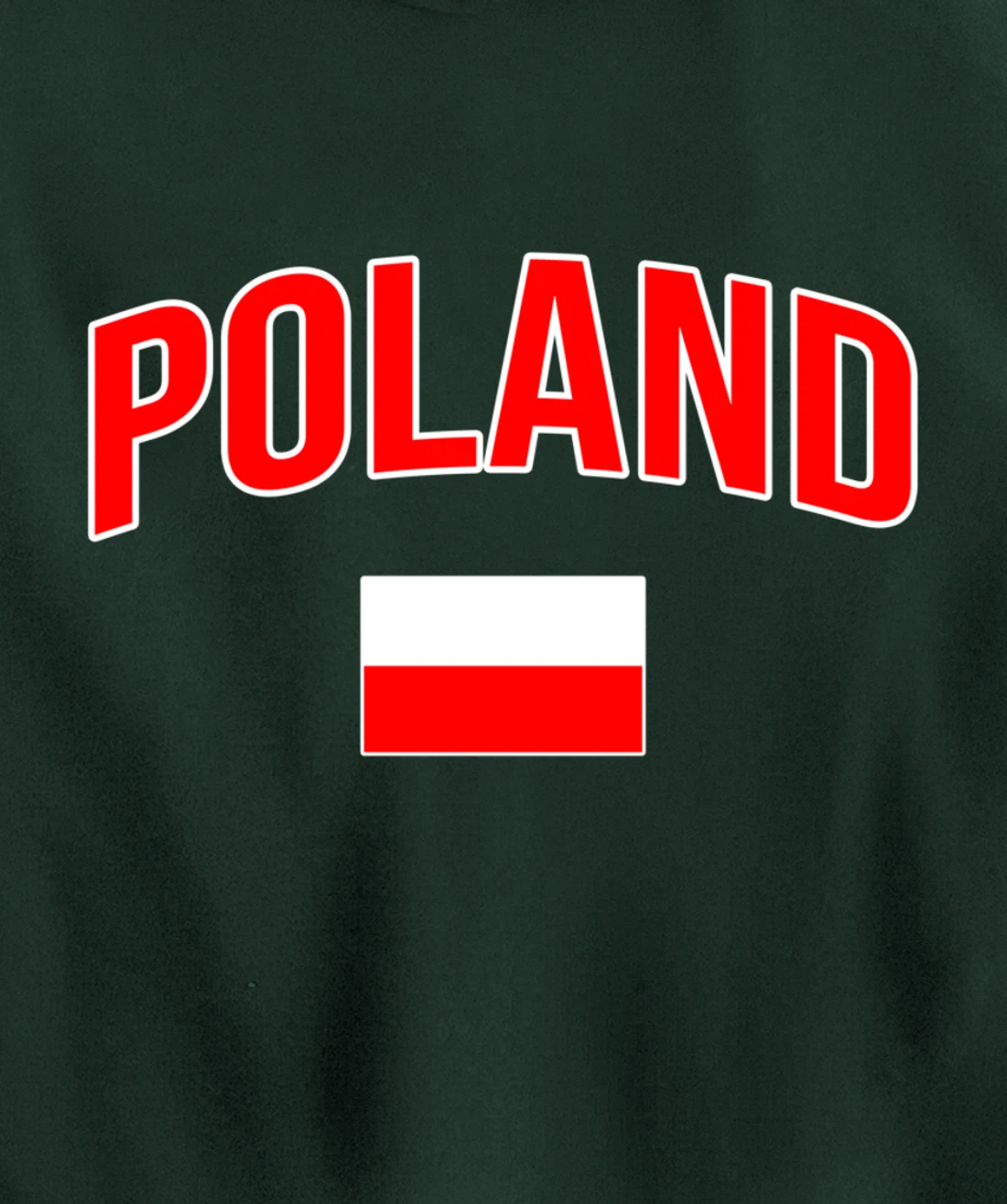 Poland - Flag of Poland - Classic Polska Pullover Hoodie