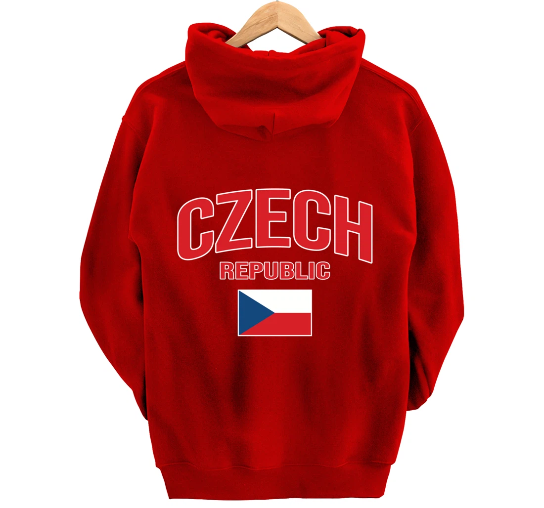 Czech Republic - Flag of Czech Republic - Classic Ceska Pullover Hoodie