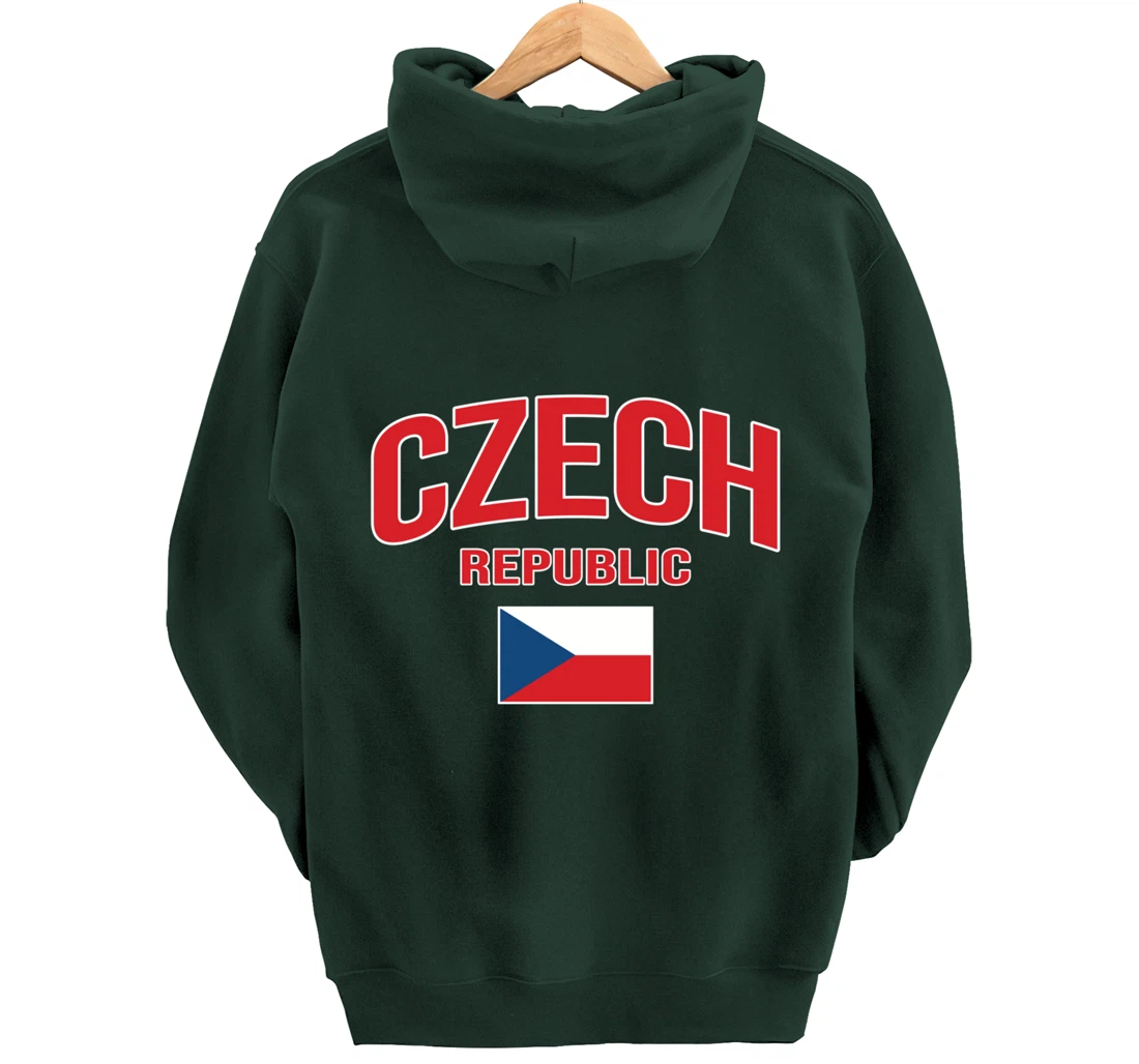 Czech Republic - Flag of Czech Republic - Classic Ceska Pullover Hoodie