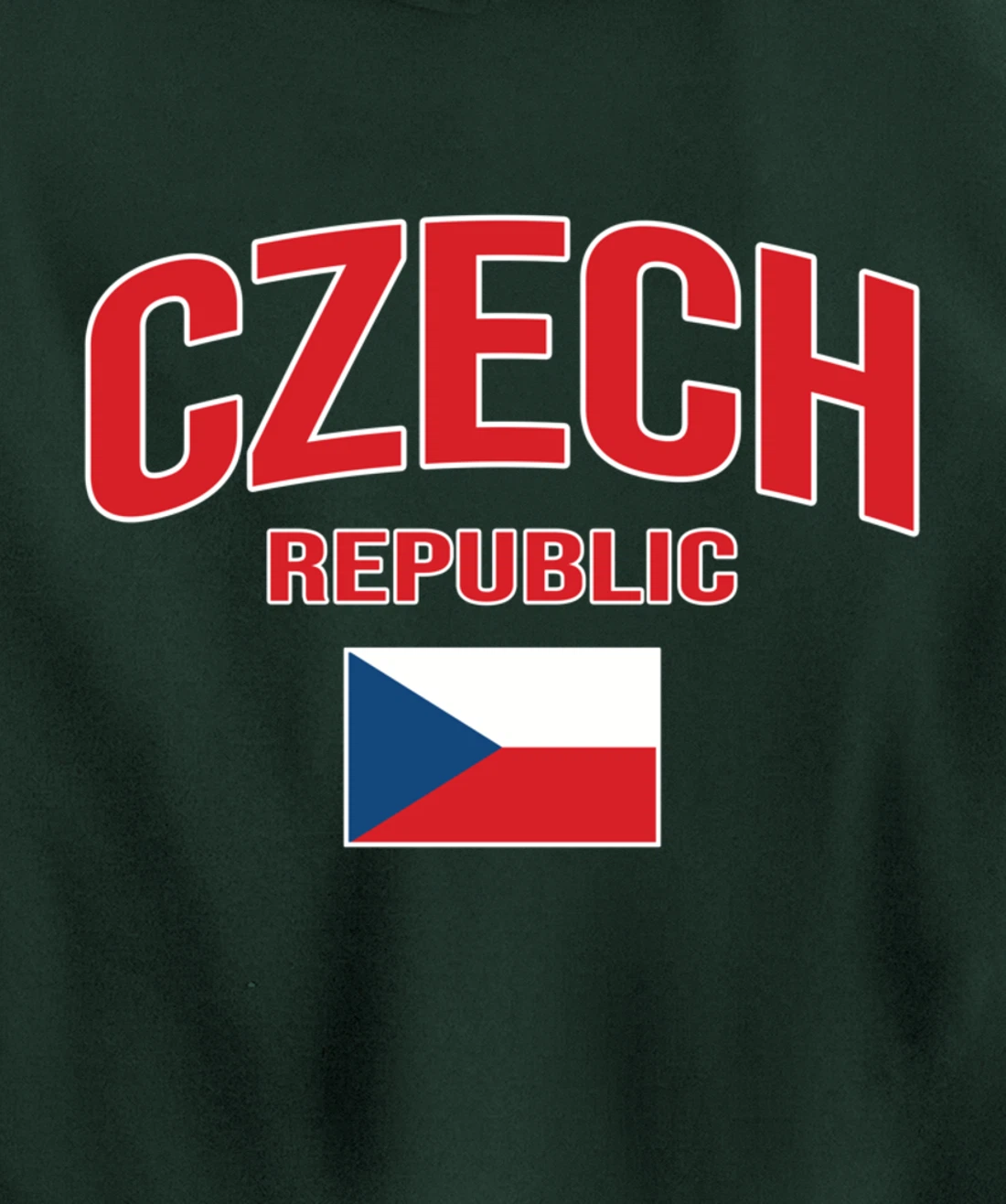Czech Republic - Flag of Czech Republic - Classic Ceska Pullover Hoodie