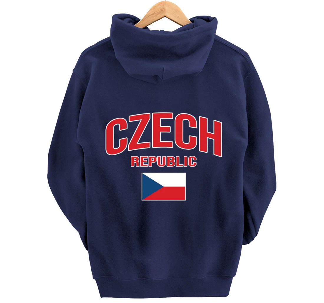 Czech Republic - Flag of Czech Republic - Classic Ceska Pullover Hoodie