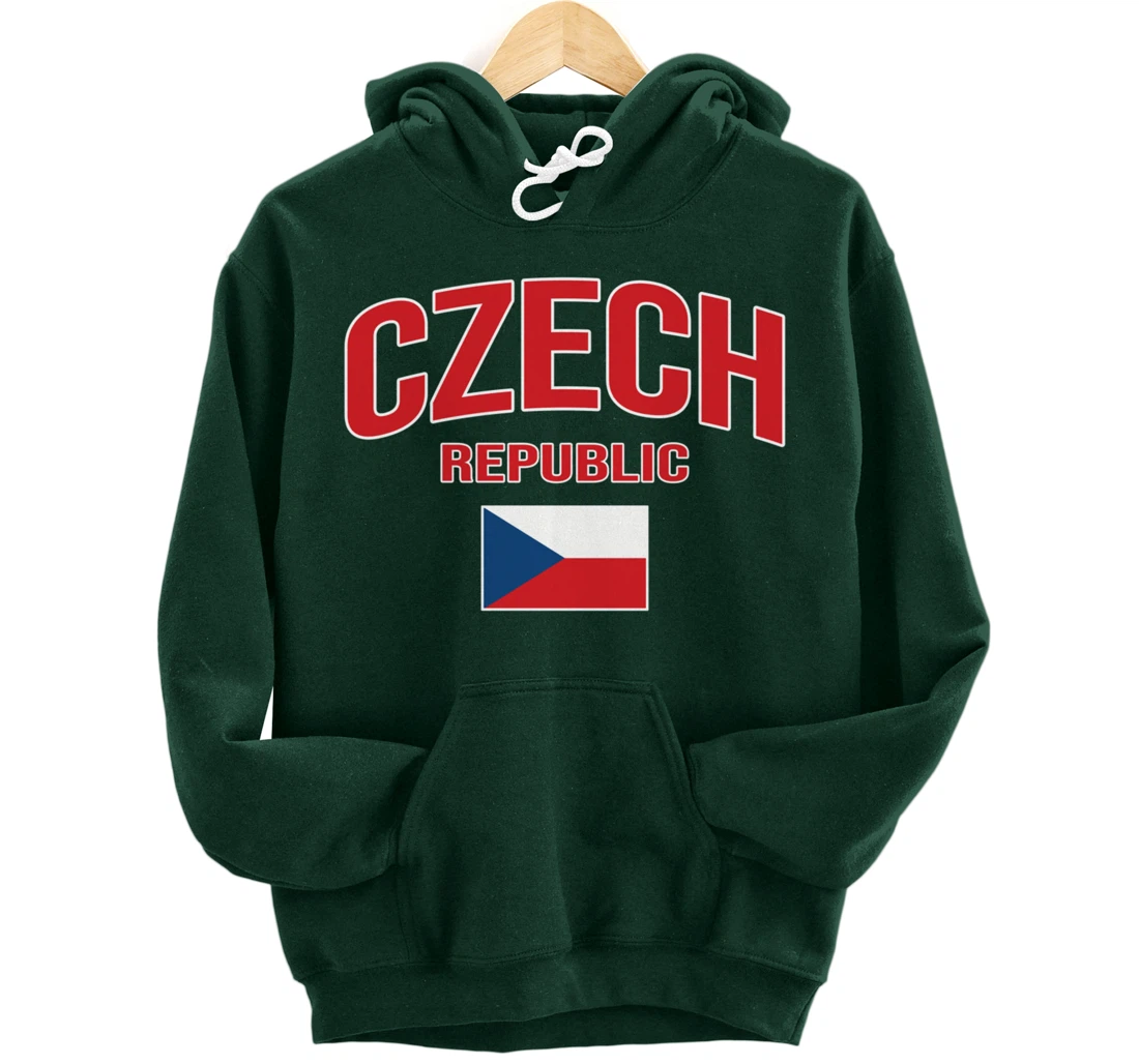 Czech Republic - Flag of Czech Republic - Classic Ceska Pullover Hoodie