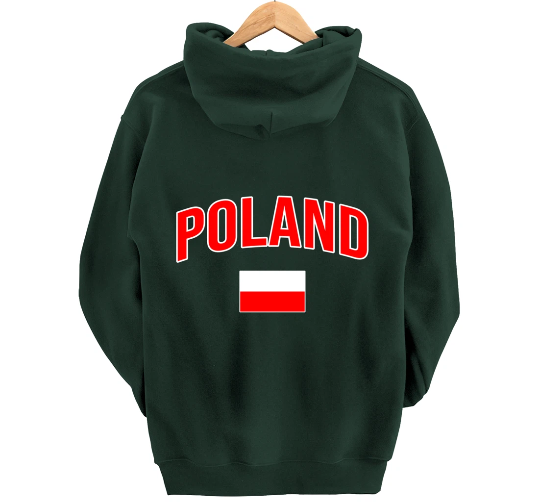 Poland - Flag of Poland - Classic Polska Pullover Hoodie