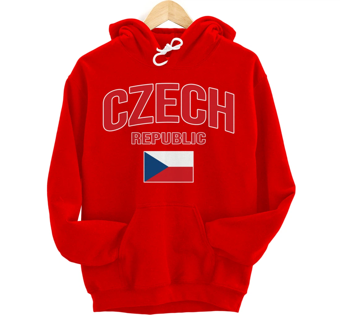 Czech Republic - Flag of Czech Republic - Classic Ceska Pullover Hoodie