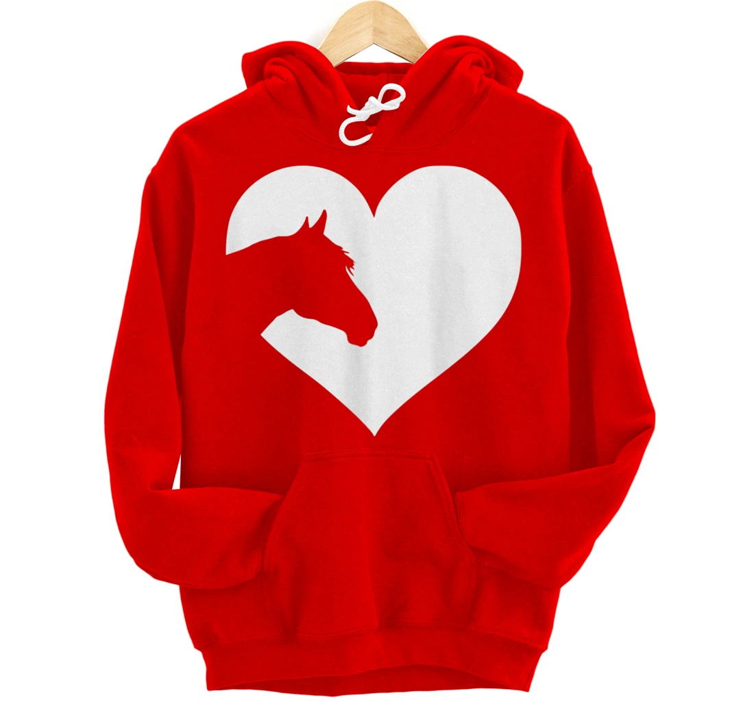 Horse Lover Girl Women Horseback Riding Equestrian Cowgirl Pullover Hoodie