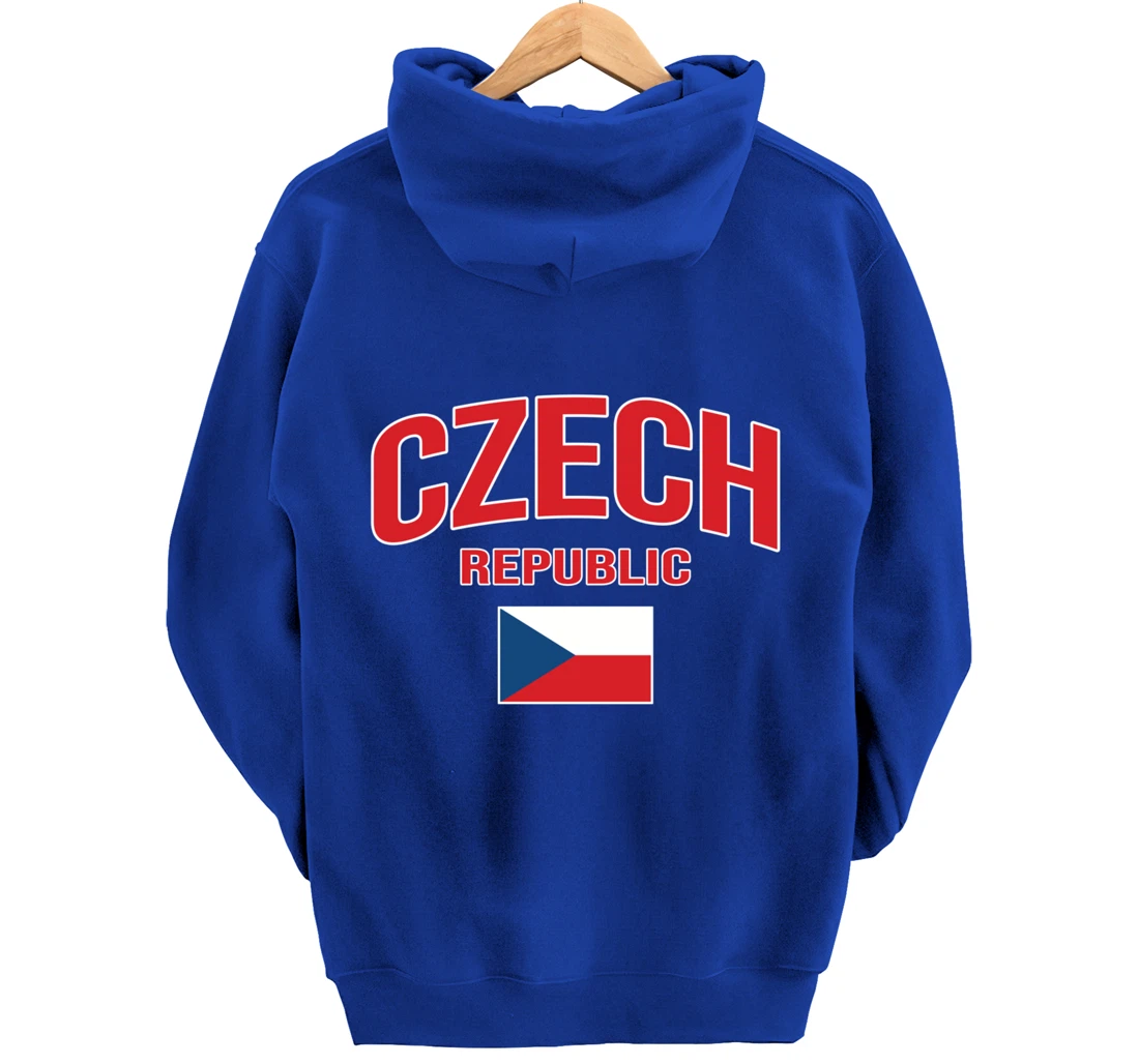 Czech Republic - Flag of Czech Republic - Classic Ceska Pullover Hoodie