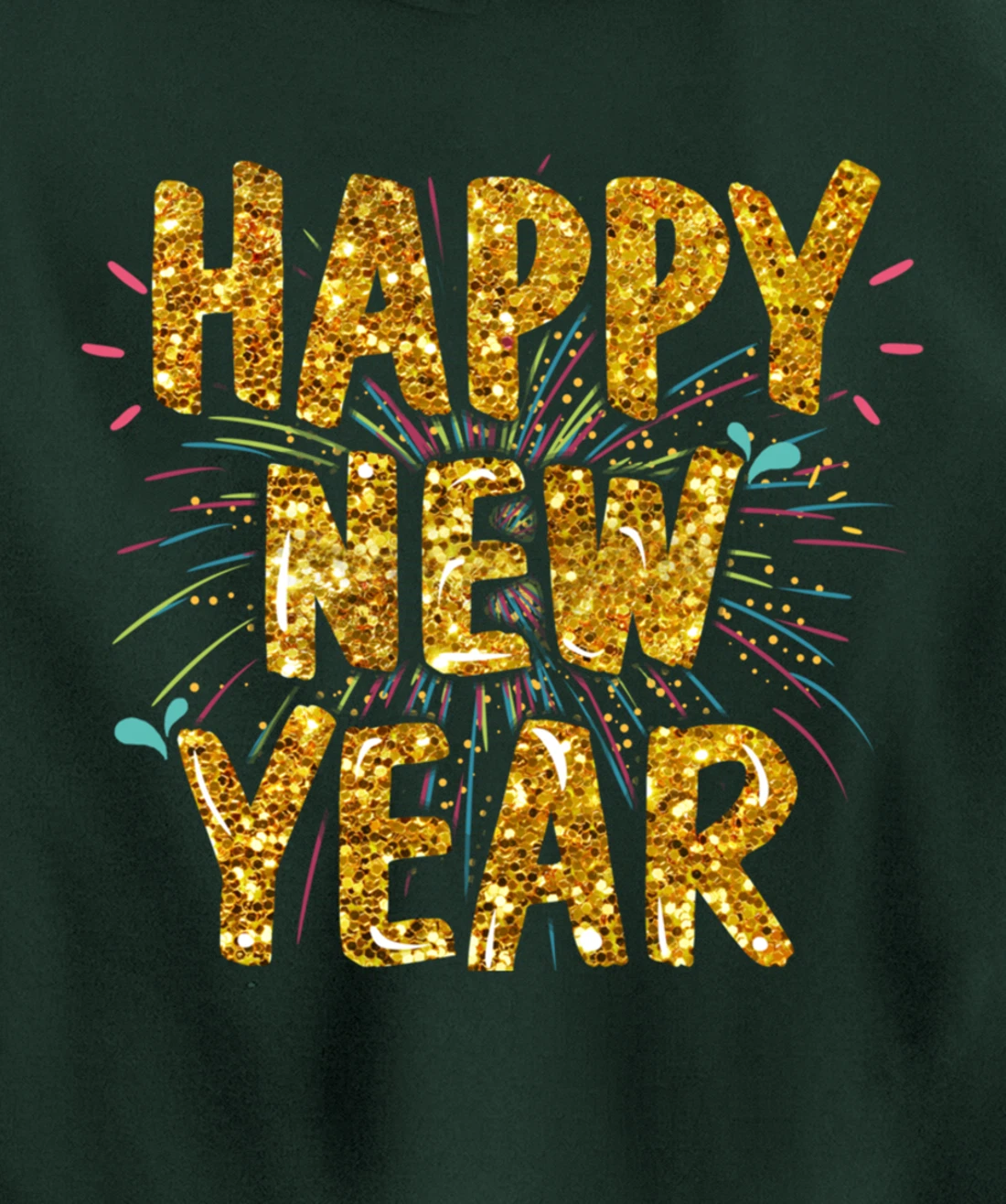 Happy New Year 2022 Funny New Years Eve Pullover Hoodie