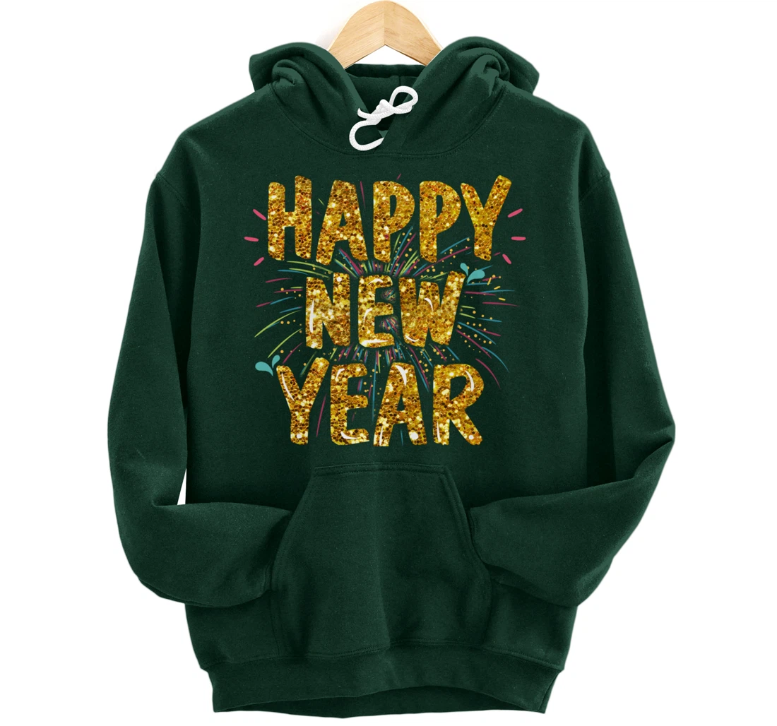 Happy New Year 2022 Funny New Years Eve Pullover Hoodie