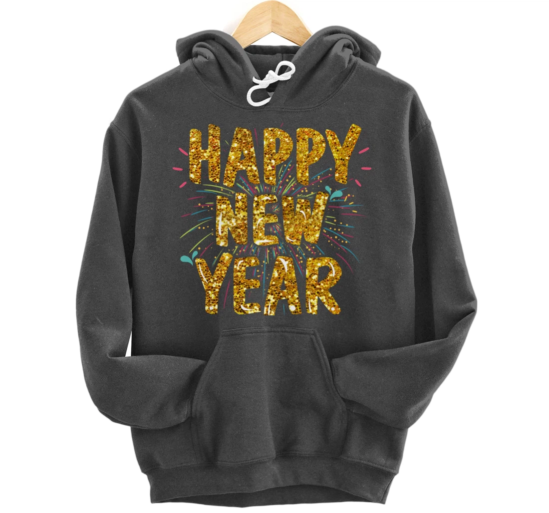 Happy New Year 2022 Funny New Years Eve Pullover Hoodie