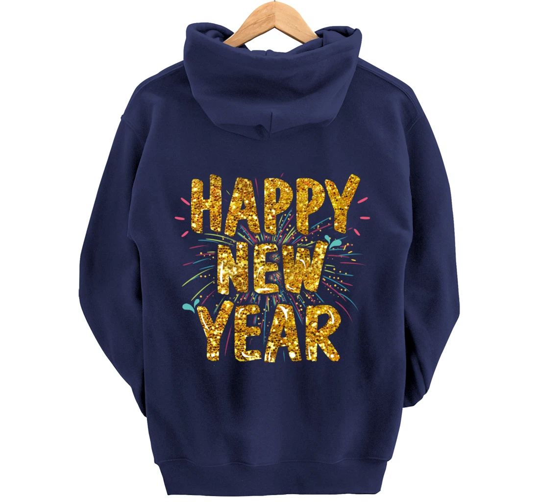 Happy New Year 2022 Funny New Years Eve Pullover Hoodie