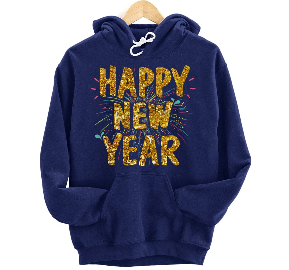 Happy New Year 2022 Funny New Years Eve Pullover Hoodie