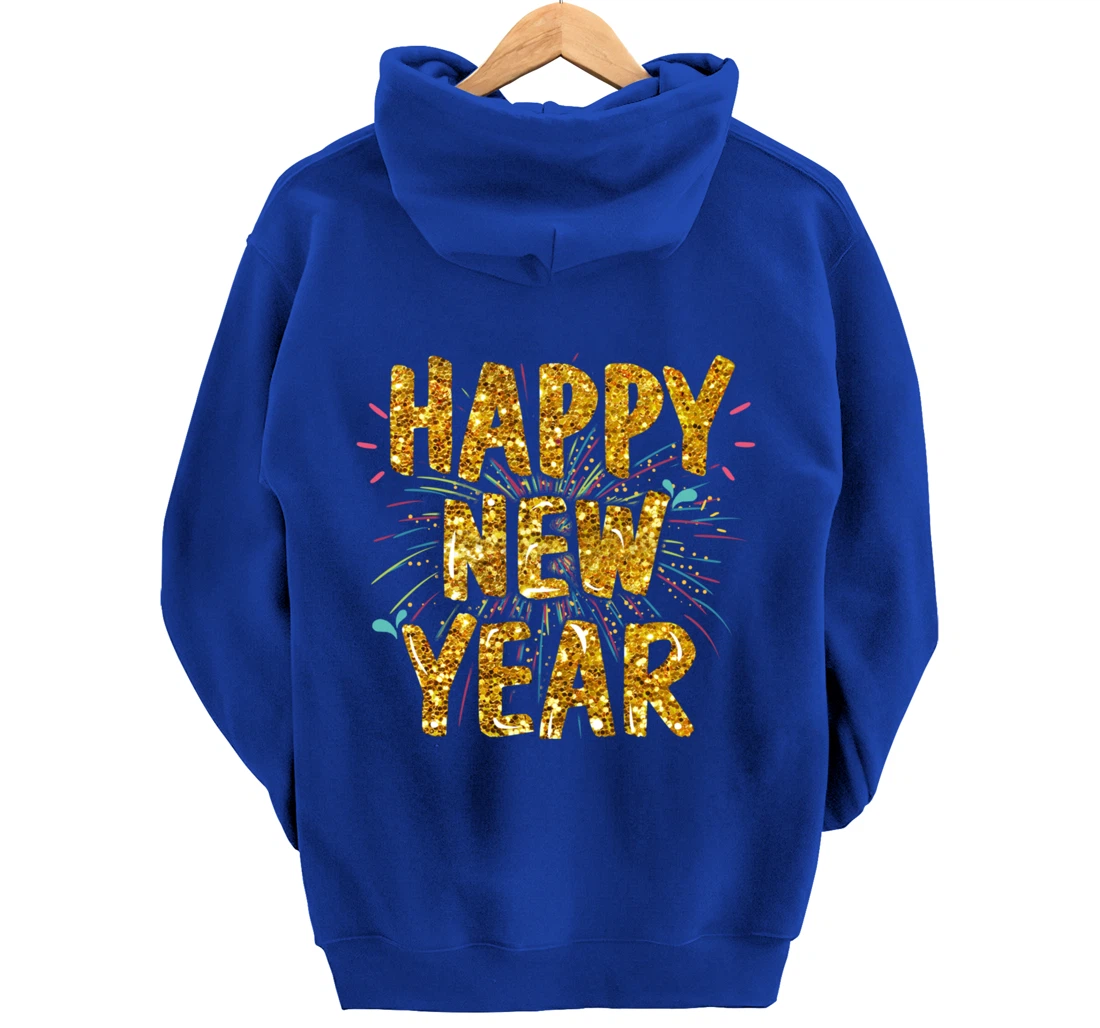 Happy New Year 2022 Funny New Years Eve Pullover Hoodie