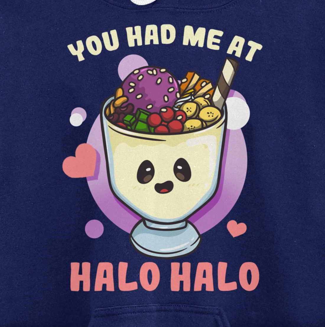Halo Halo Philippines Filipino Food Pullover Hoodie