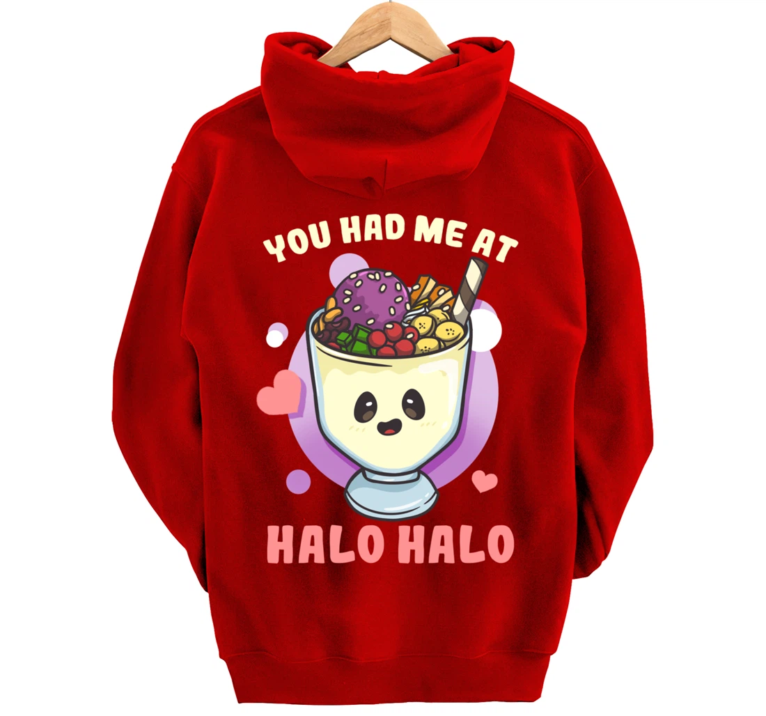Halo Halo Philippines Filipino Food Pullover Hoodie