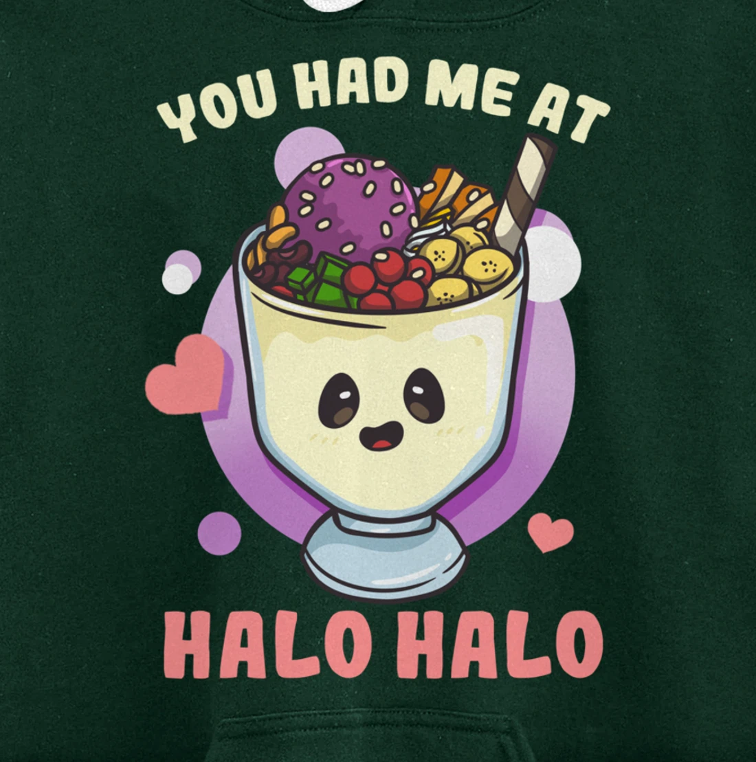 Halo Halo Philippines Filipino Food Pullover Hoodie