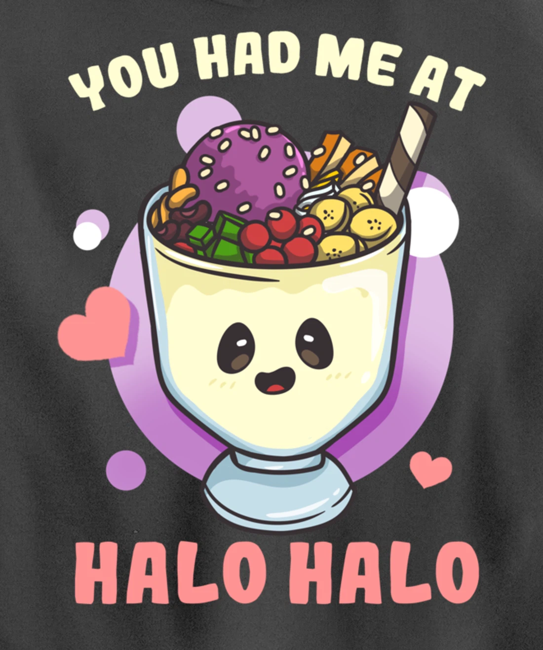 Halo Halo Philippines Filipino Food Pullover Hoodie