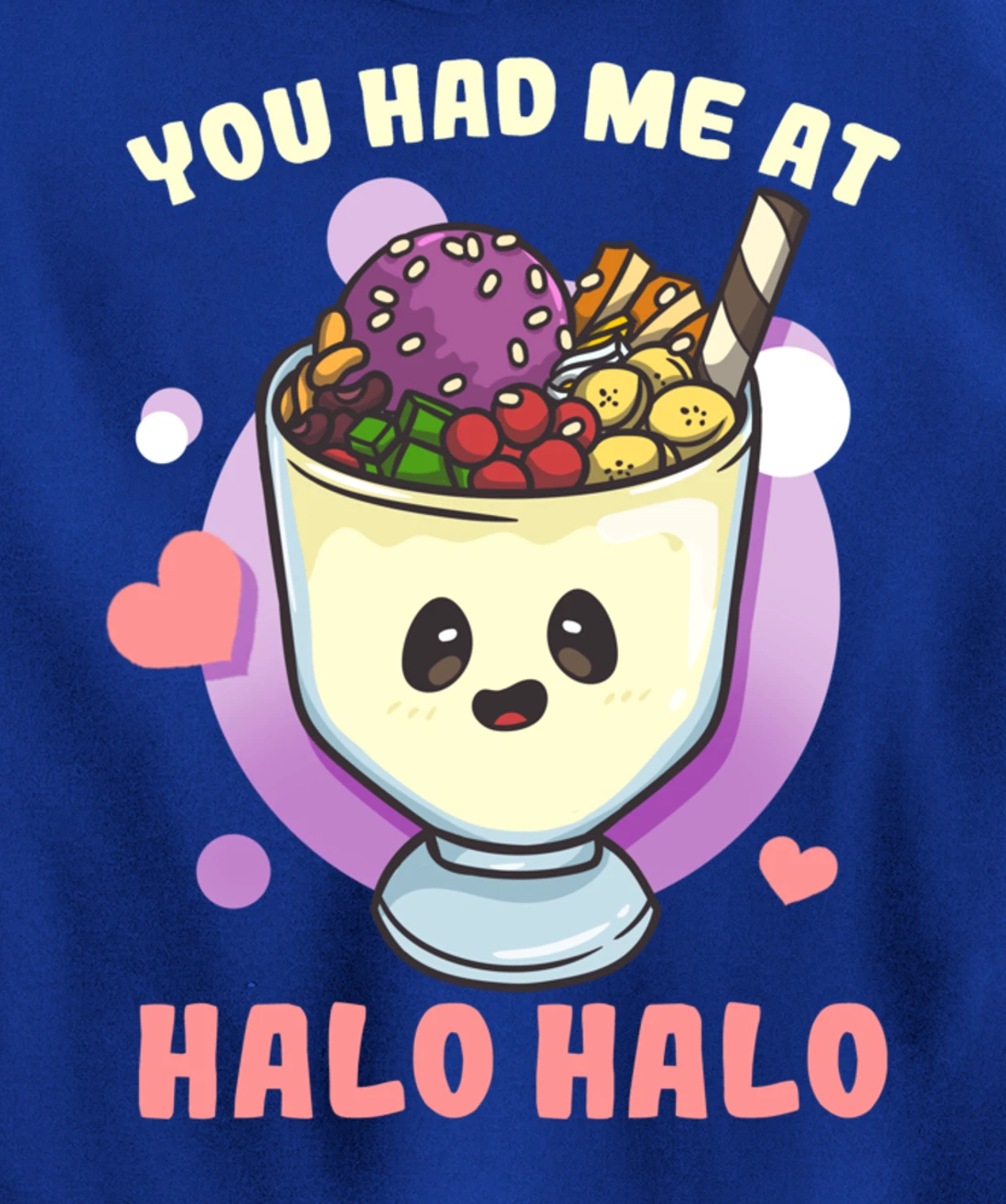 Halo Halo Philippines Filipino Food Pullover Hoodie