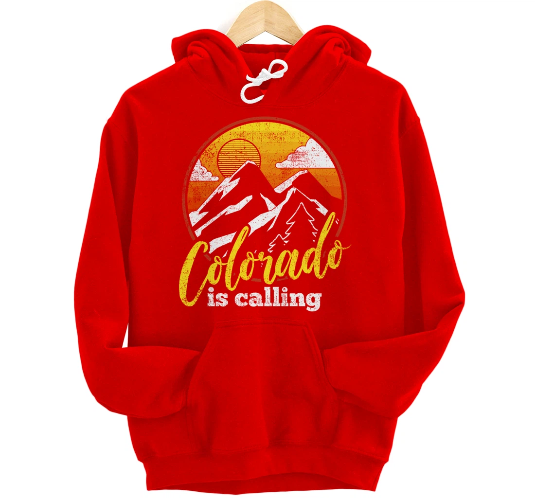 Colorado Mountain Hiking Hiker Pullover Hoodie