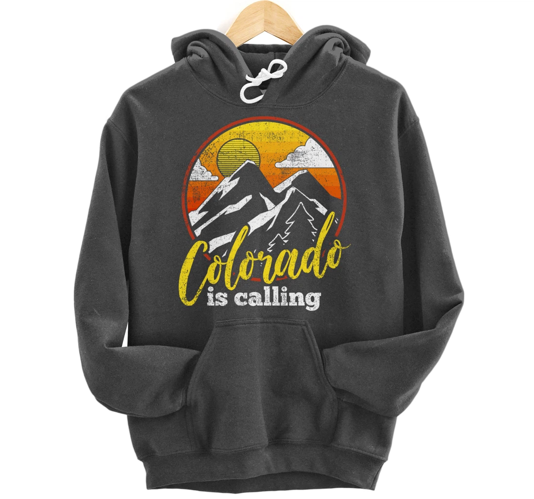 Colorado Mountain Hiking Hiker Pullover Hoodie
