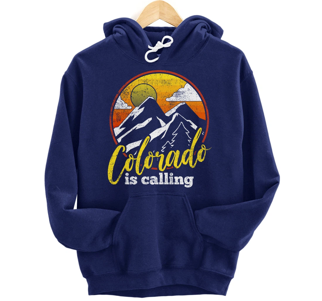 Colorado Mountain Hiking Hiker Pullover Hoodie