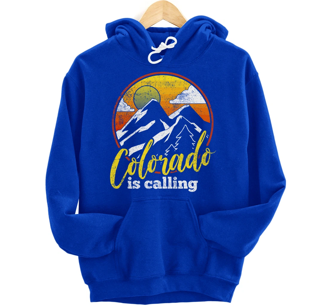 Colorado Mountain Hiking Hiker Pullover Hoodie