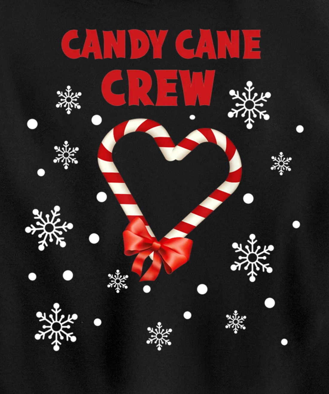 Candy Cane Crew Tee Sweets Candy Canes Pullover Hoodie