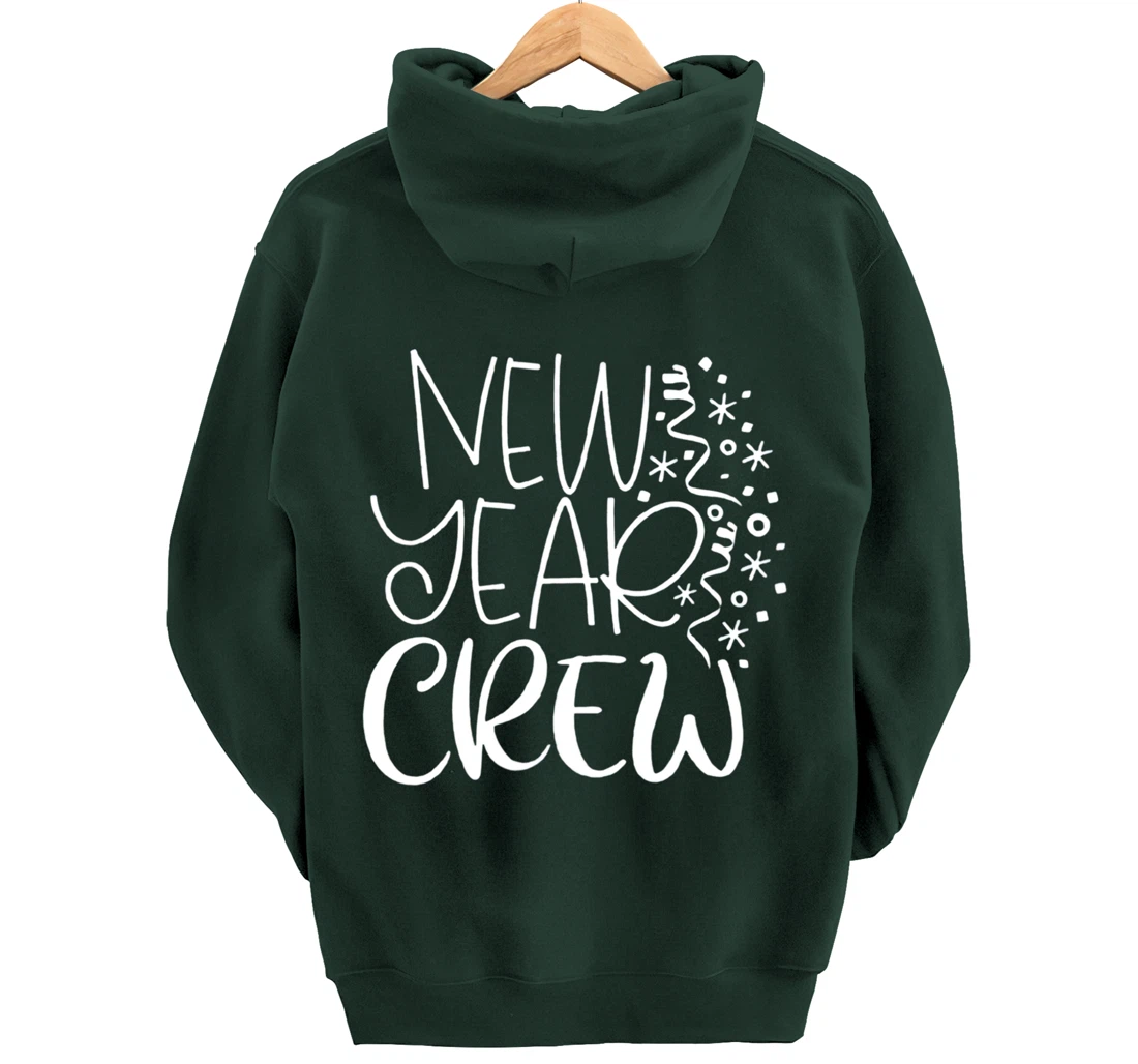 New Year Crew Matching Family Party Happy 2022 Pullover Hoodie