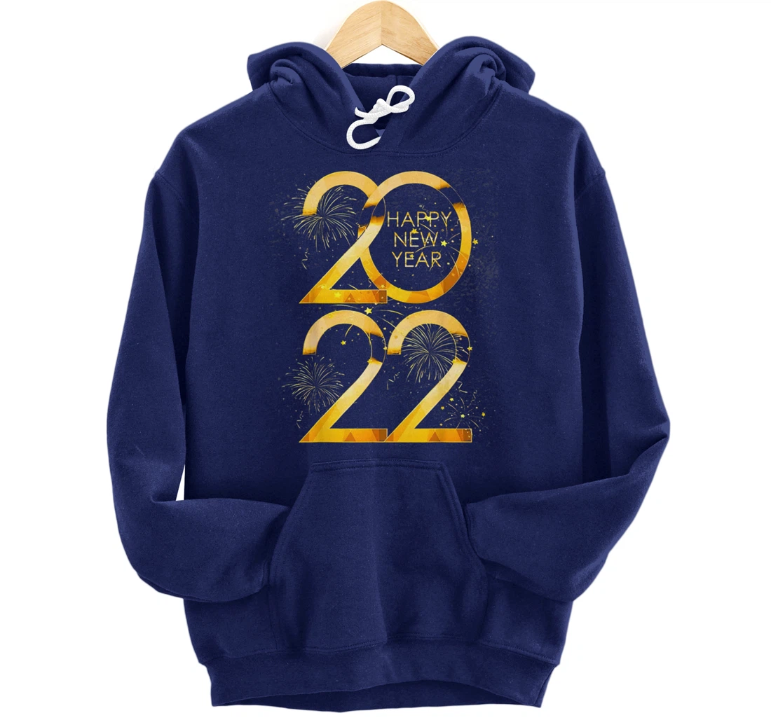 Happy New Year 2022 Crew Matching Family Party Pullover Hoodie