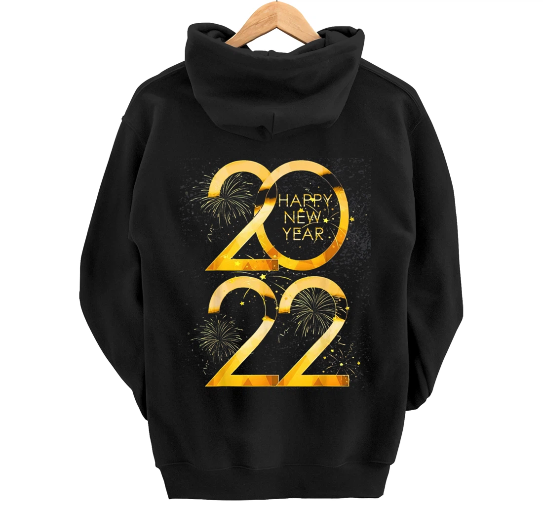 Happy New Year 2022 Crew Matching Family Party Pullover Hoodie