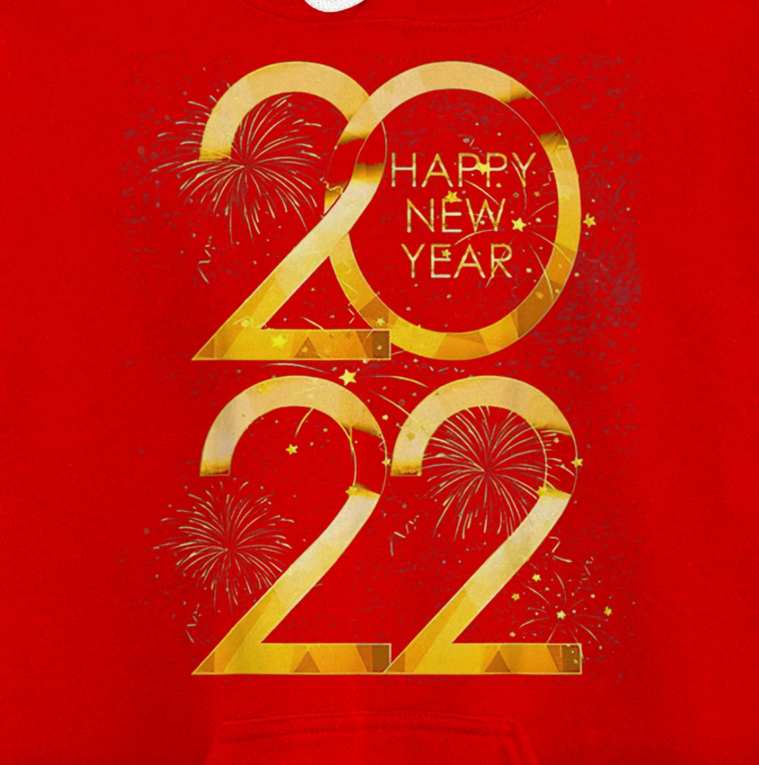 Happy New Year 2022 Crew Matching Family Party Pullover Hoodie