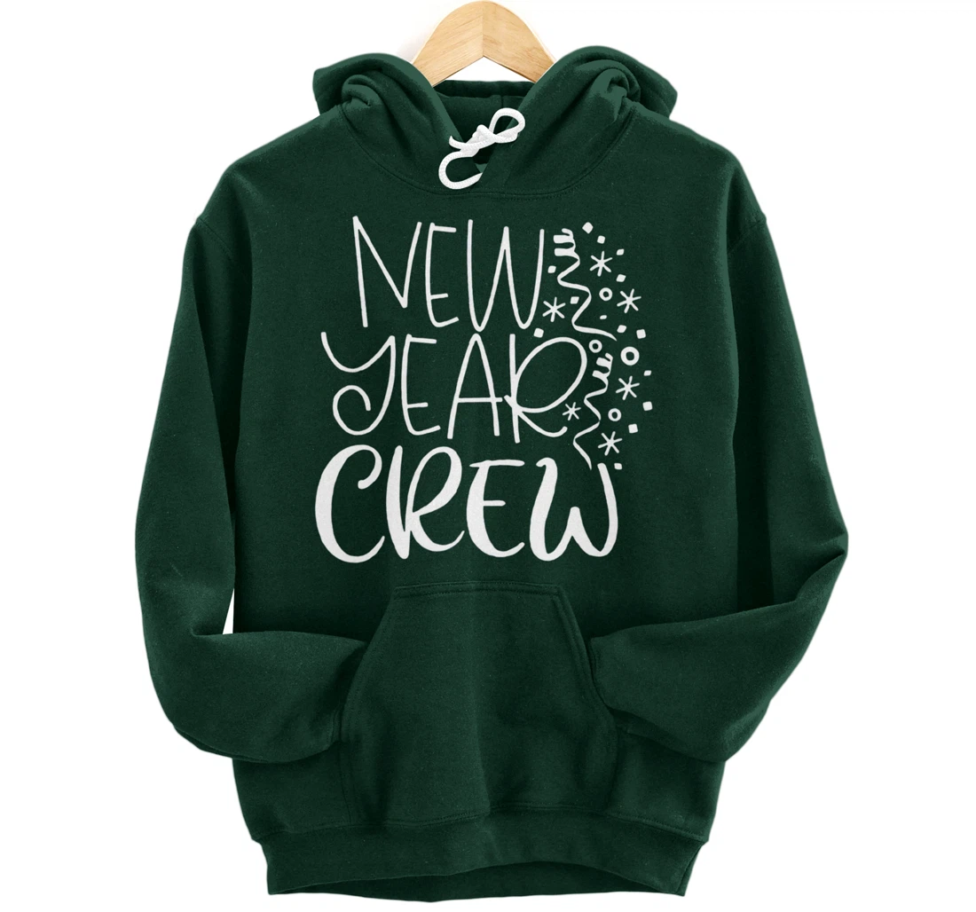 New Year Crew Matching Family Party Happy 2022 Pullover Hoodie