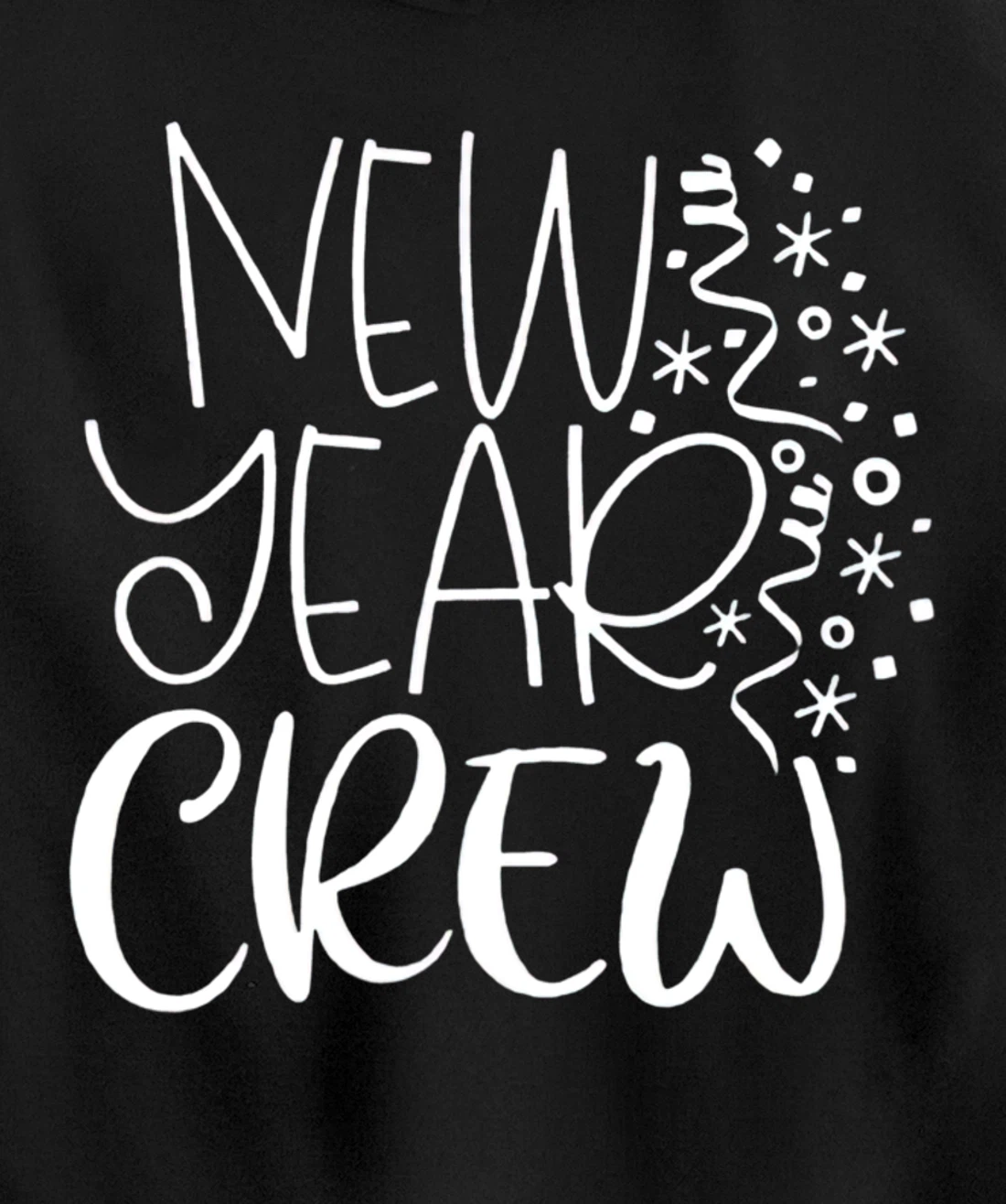 New Year Crew Matching Family Party Happy 2022 Pullover Hoodie