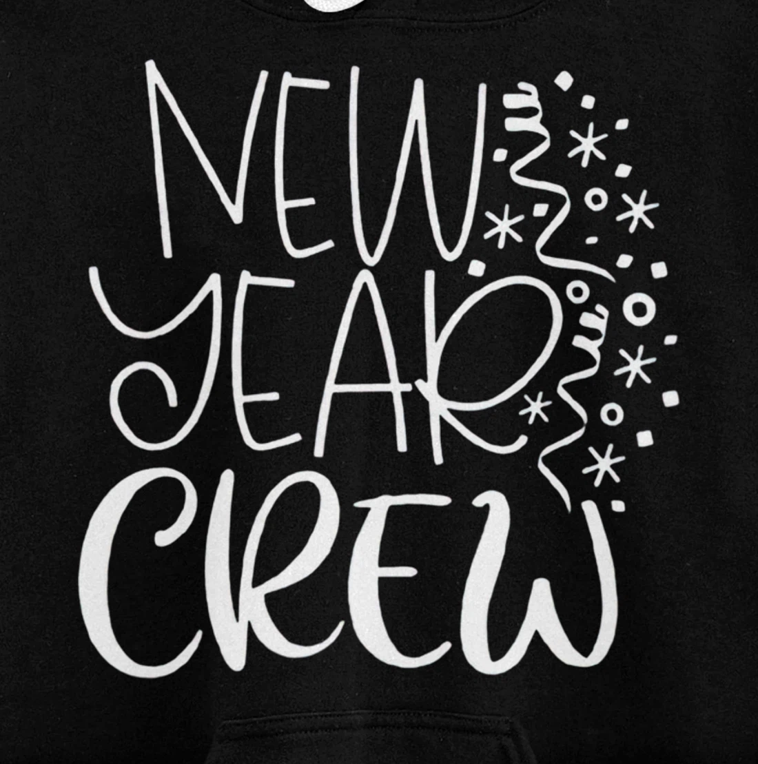 New Year Crew Matching Family Party Happy 2022 Pullover Hoodie