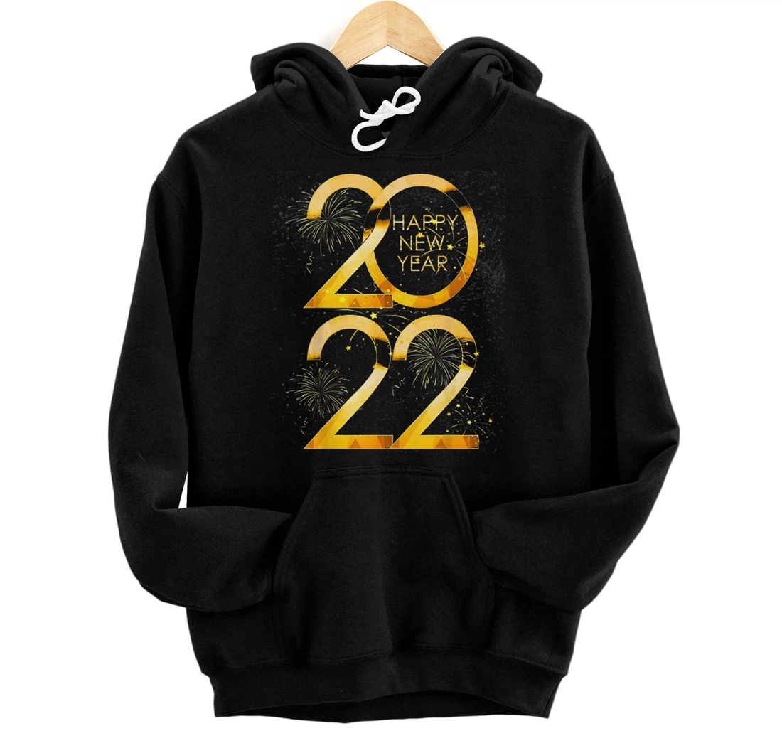 Happy New Year 2022 Crew Matching Family Party Pullover Hoodie