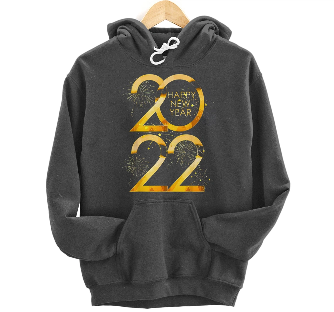 Happy New Year 2022 Crew Matching Family Party Pullover Hoodie
