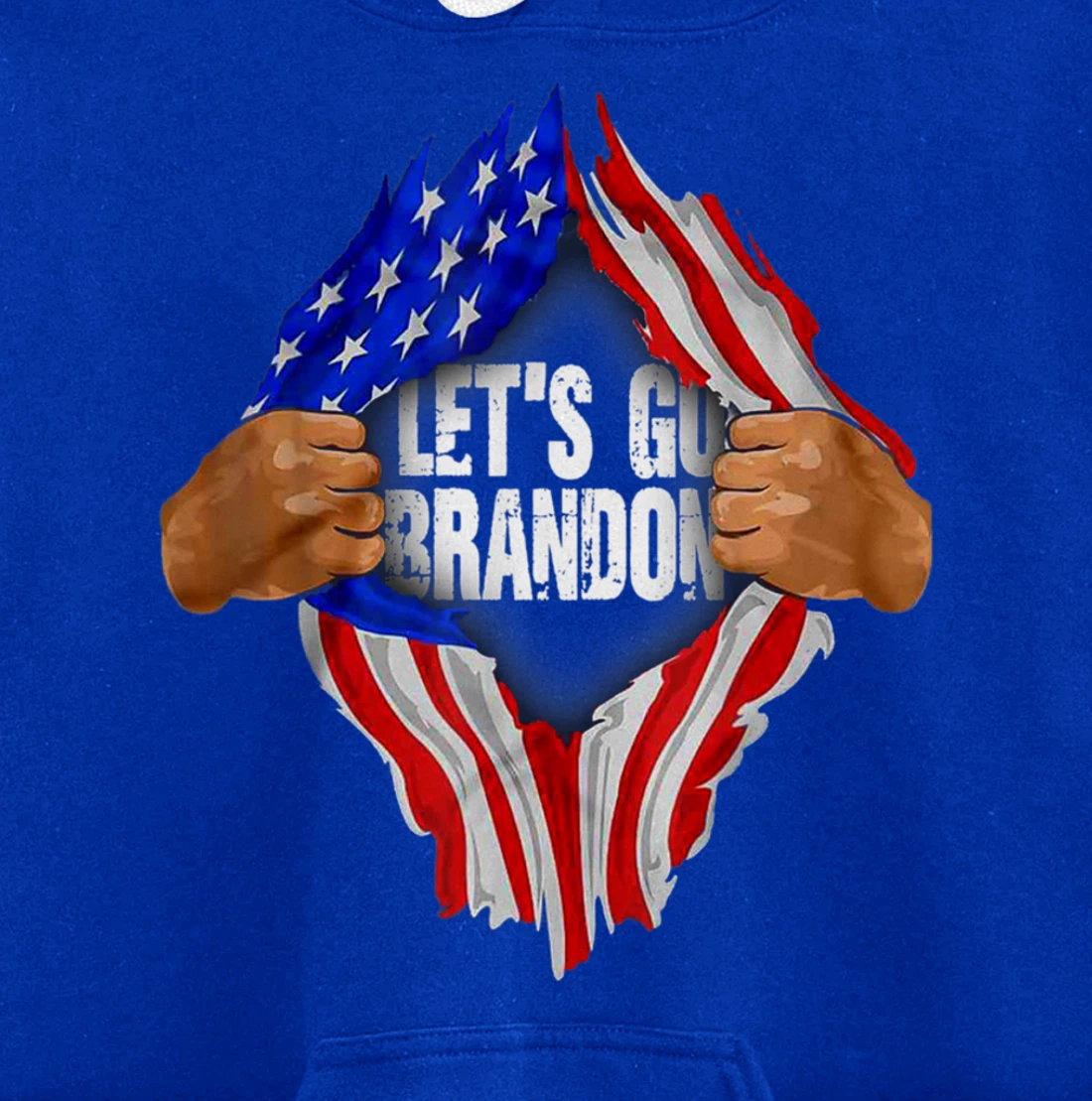 Let's Go Branson Brandon US Flag Conservative Anti Liberal Pullover Hoodie