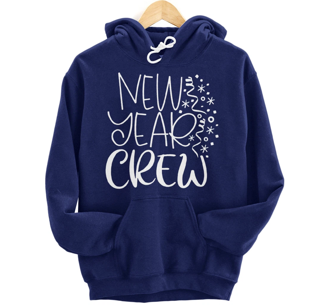 New Year Crew Matching Family Party Happy 2022 Pullover Hoodie