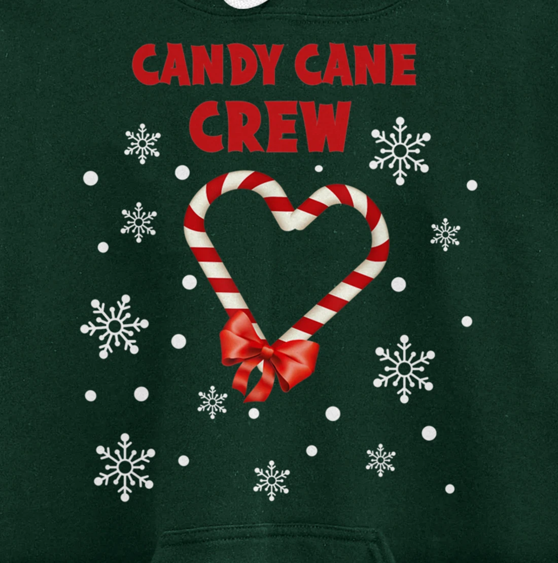 Candy Cane Crew Tee Sweets Candy Canes Pullover Hoodie
