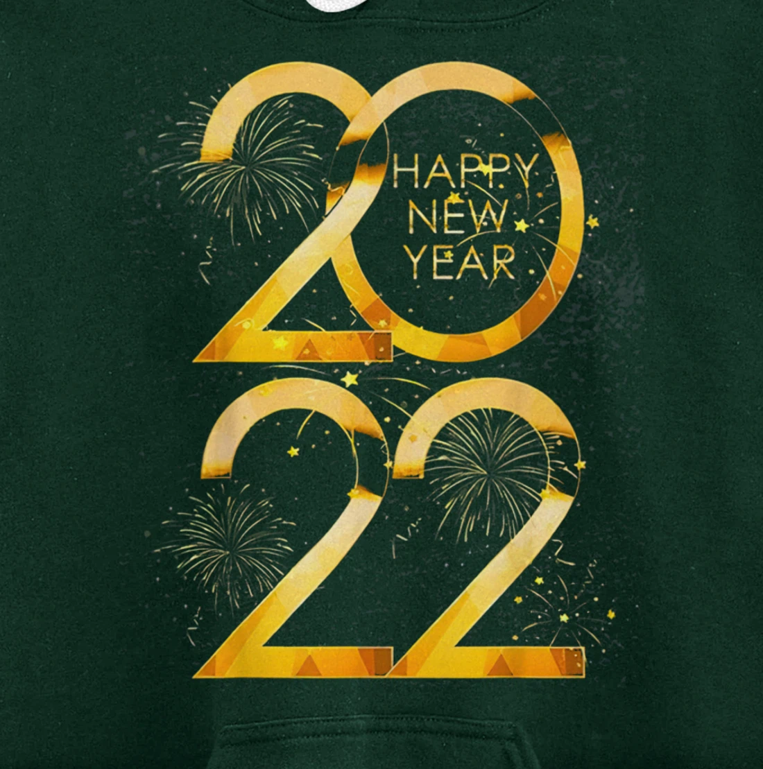 Happy New Year 2022 Crew Matching Family Party Pullover Hoodie