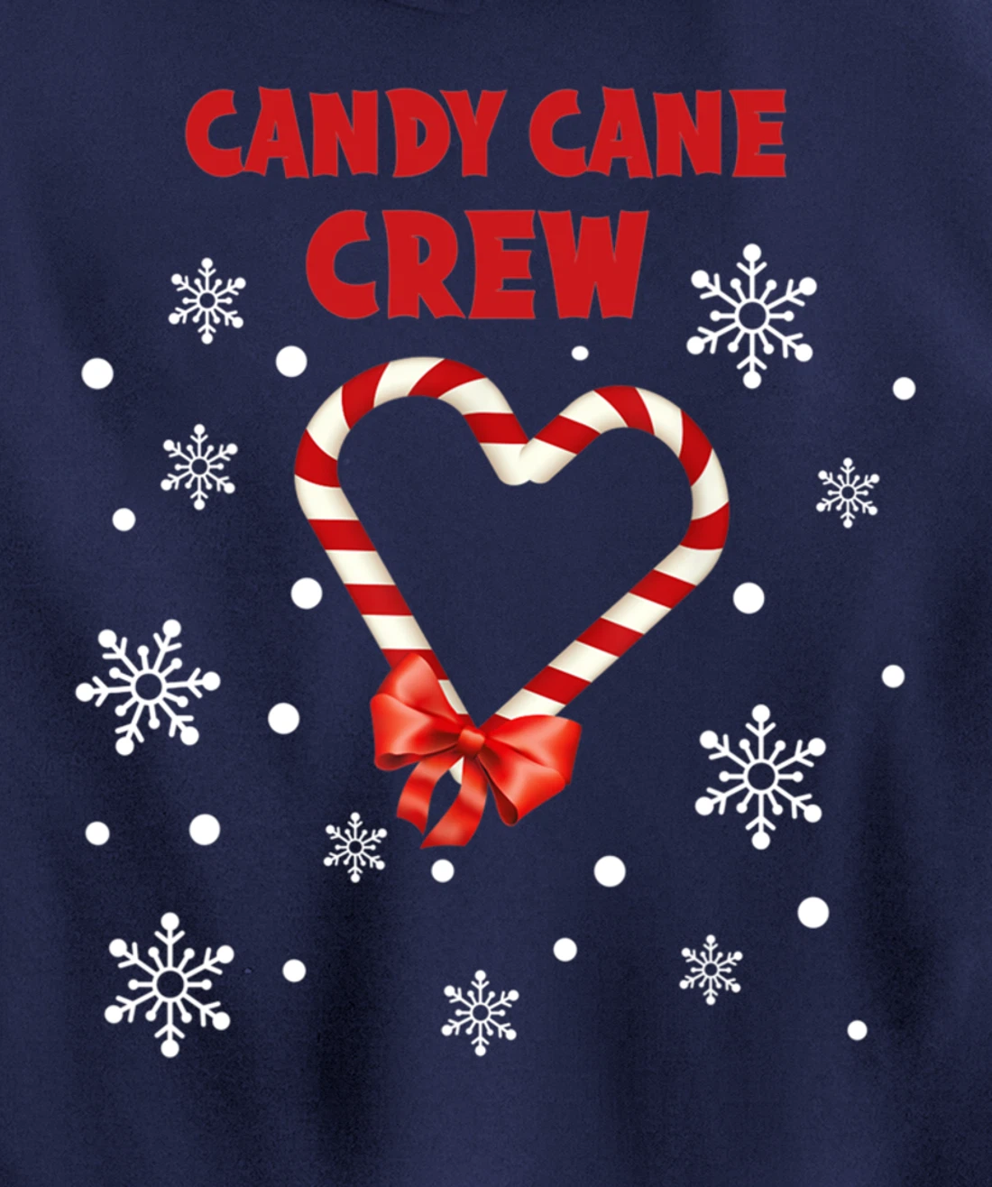 Candy Cane Crew Tee Sweets Candy Canes Pullover Hoodie