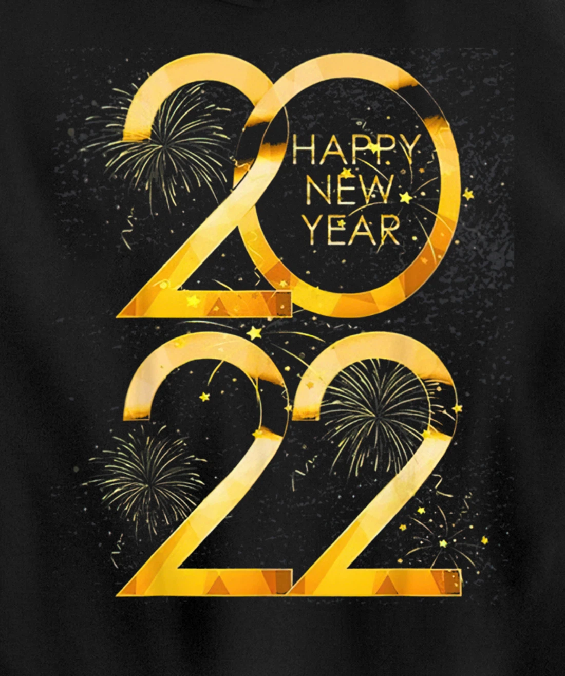 Happy New Year 2022 Crew Matching Family Party Pullover Hoodie